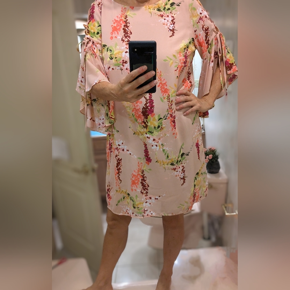 Worthington floral print dress size large